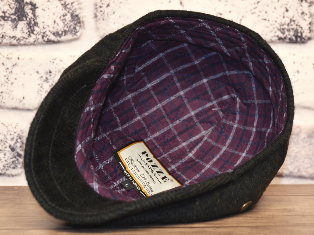 Pozze Kaşmir 6 Parça İngiliz Kasket Haki