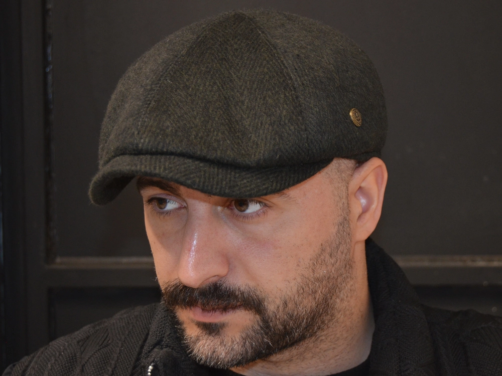 Pozze Kaşmir 6 Parça İngiliz Kasket Haki