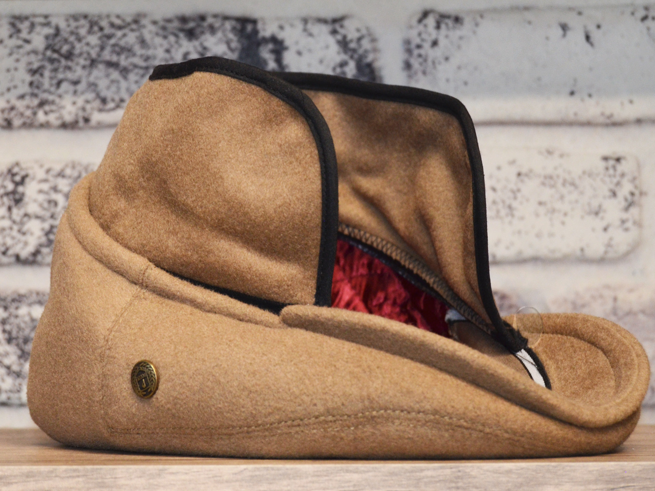 Pozze%20Kamel%20Renk%20Kaşmir%20Kulaklı%20London