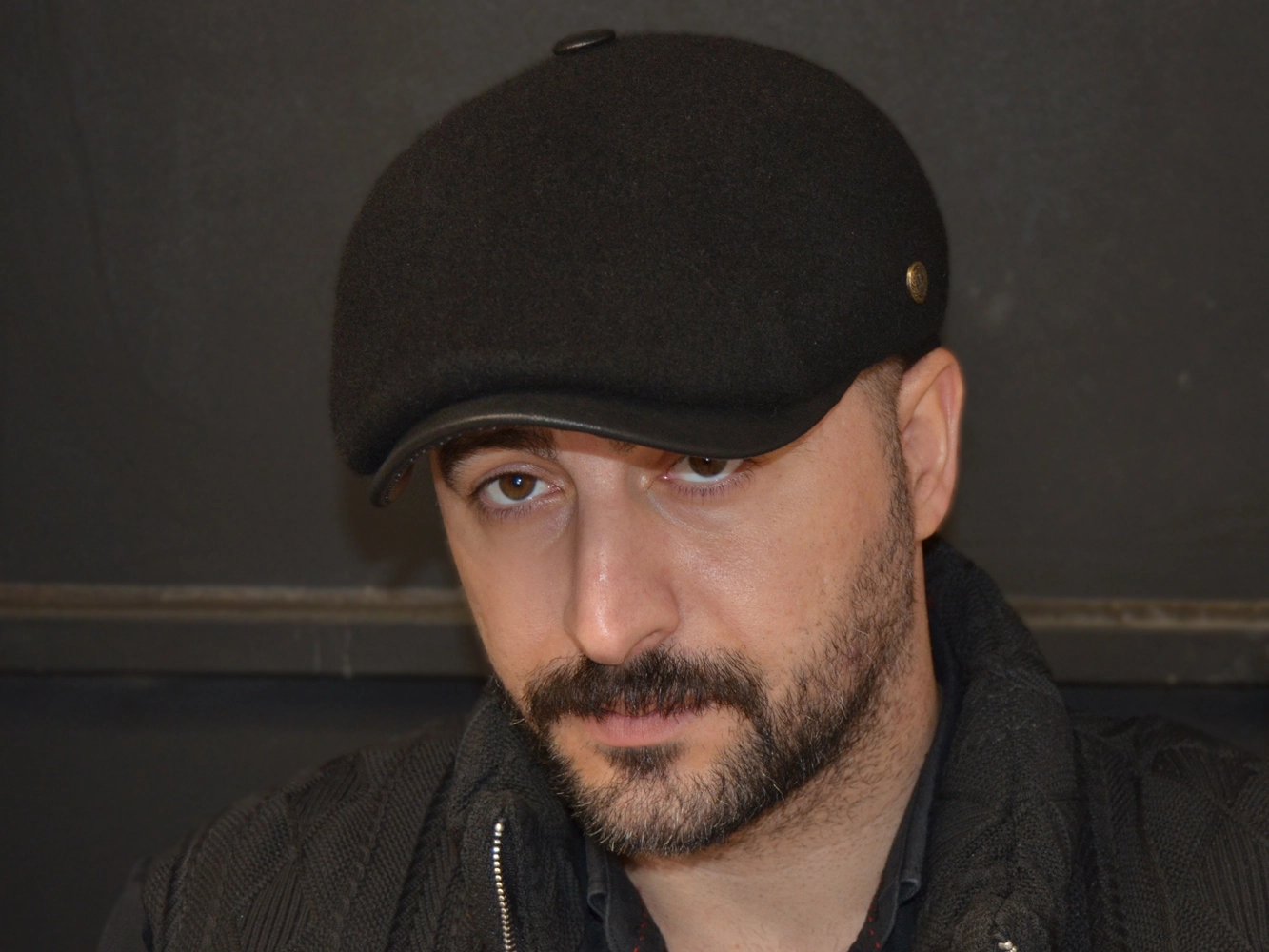 Pozze Tek Parça Yün Keçe Kasket