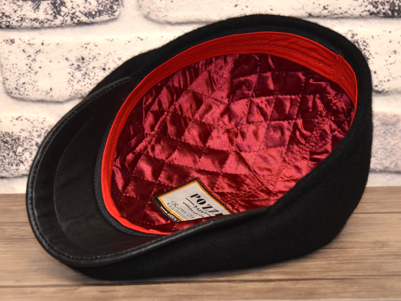 Pozze Tek Parça Yün Keçe Kasket