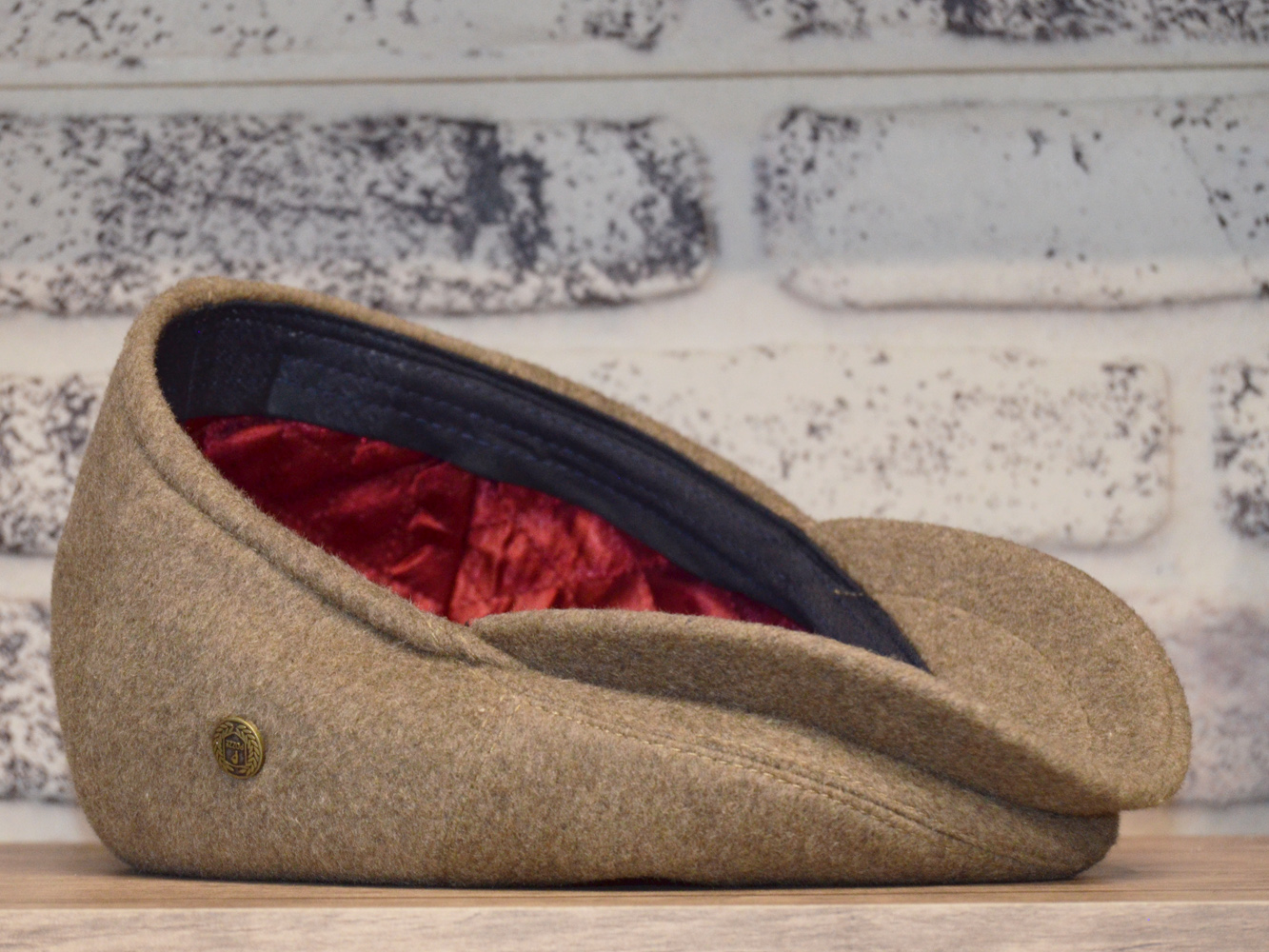 Pozze%20Kaşmir%20İtalyan%20Spor%20Kasket%20%20Kum%20Beji%20