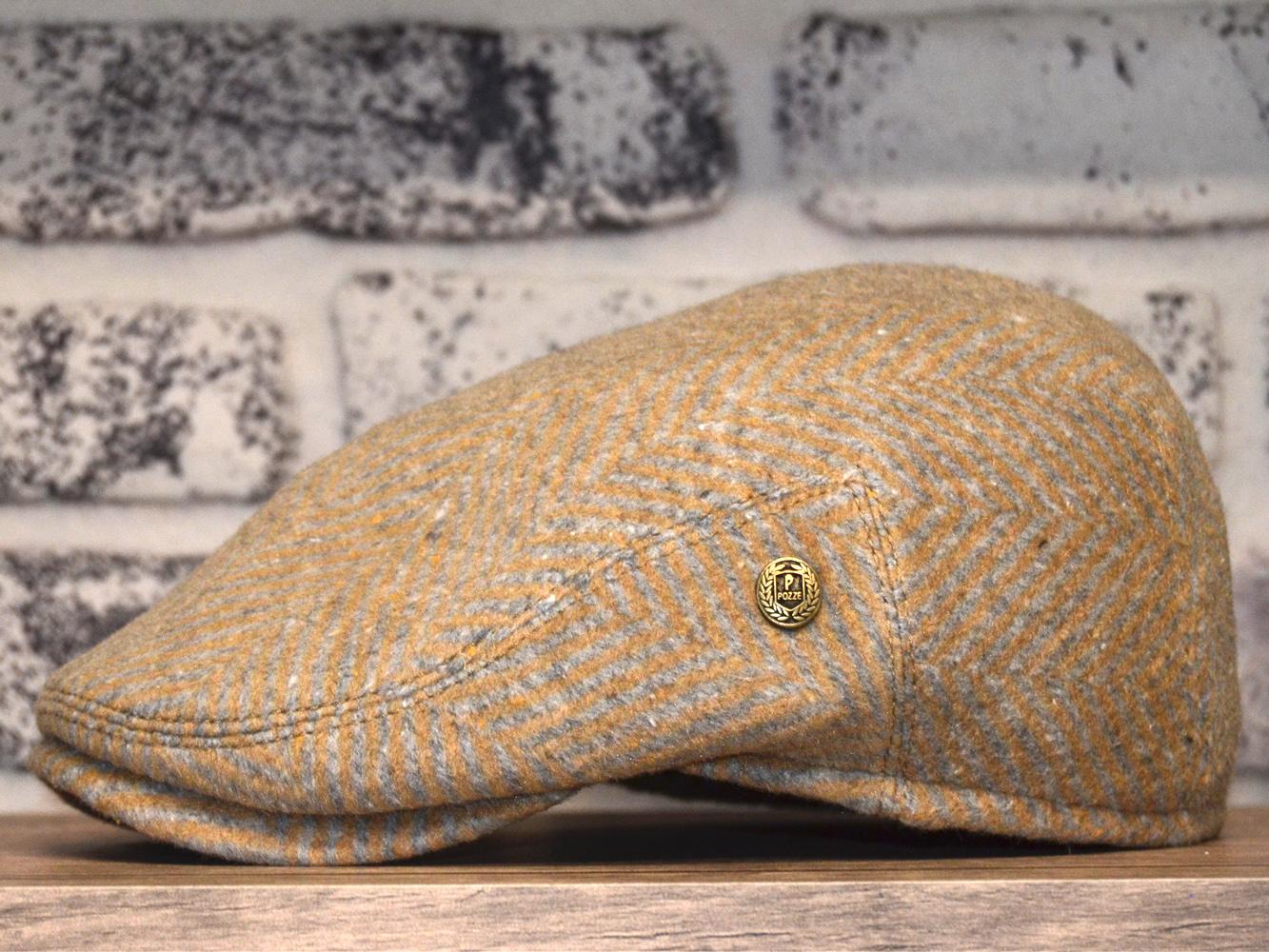 Pozze%20Yün%20Balıksırtı%20Kışlık%20London%20Kasket%20Kamel