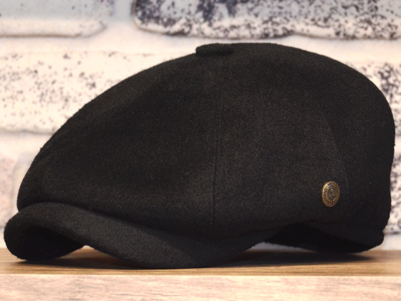 Pozze%20Kaşmir%20Peaky%20Blinder%20İngiliz%20Kasket%20Siyah