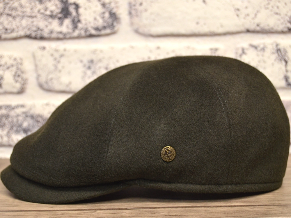 Pozze Kaşmir İtalyan Spor Kasket Haki