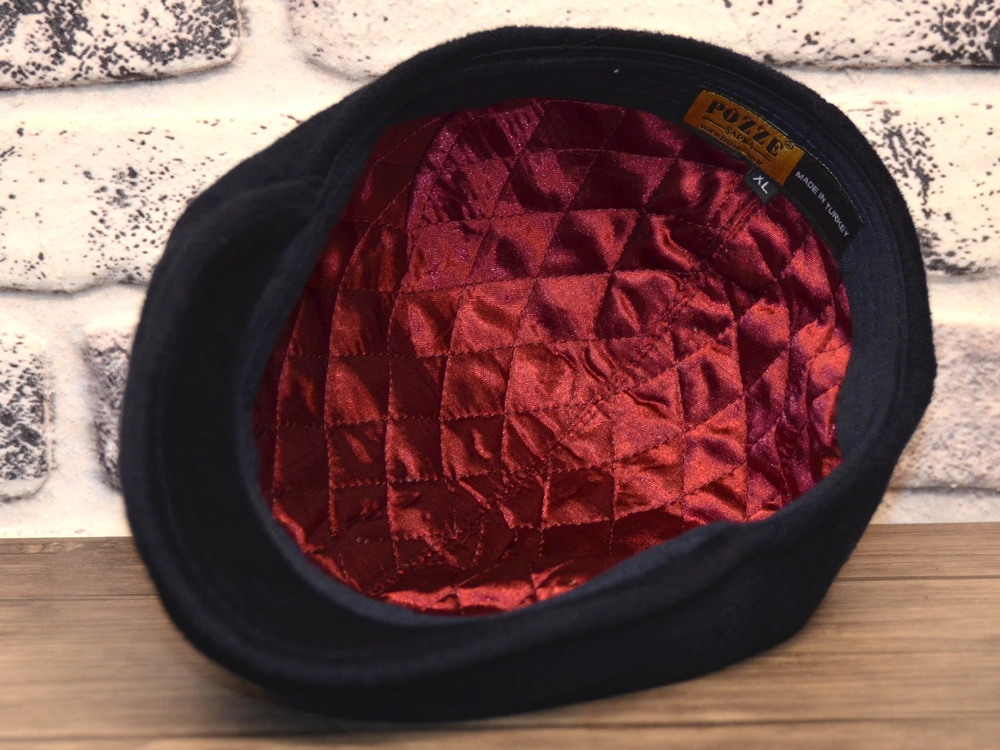 Pozze Kaşmir İtalyan Spor Kasket Lacivert