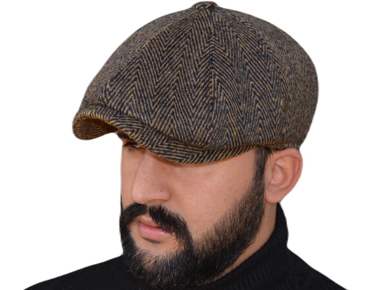 Pozze%20Balıksırtı%20Kaşmir%20Peaky%20Blinders%20İngiliz%20Kasket%20Şapka
