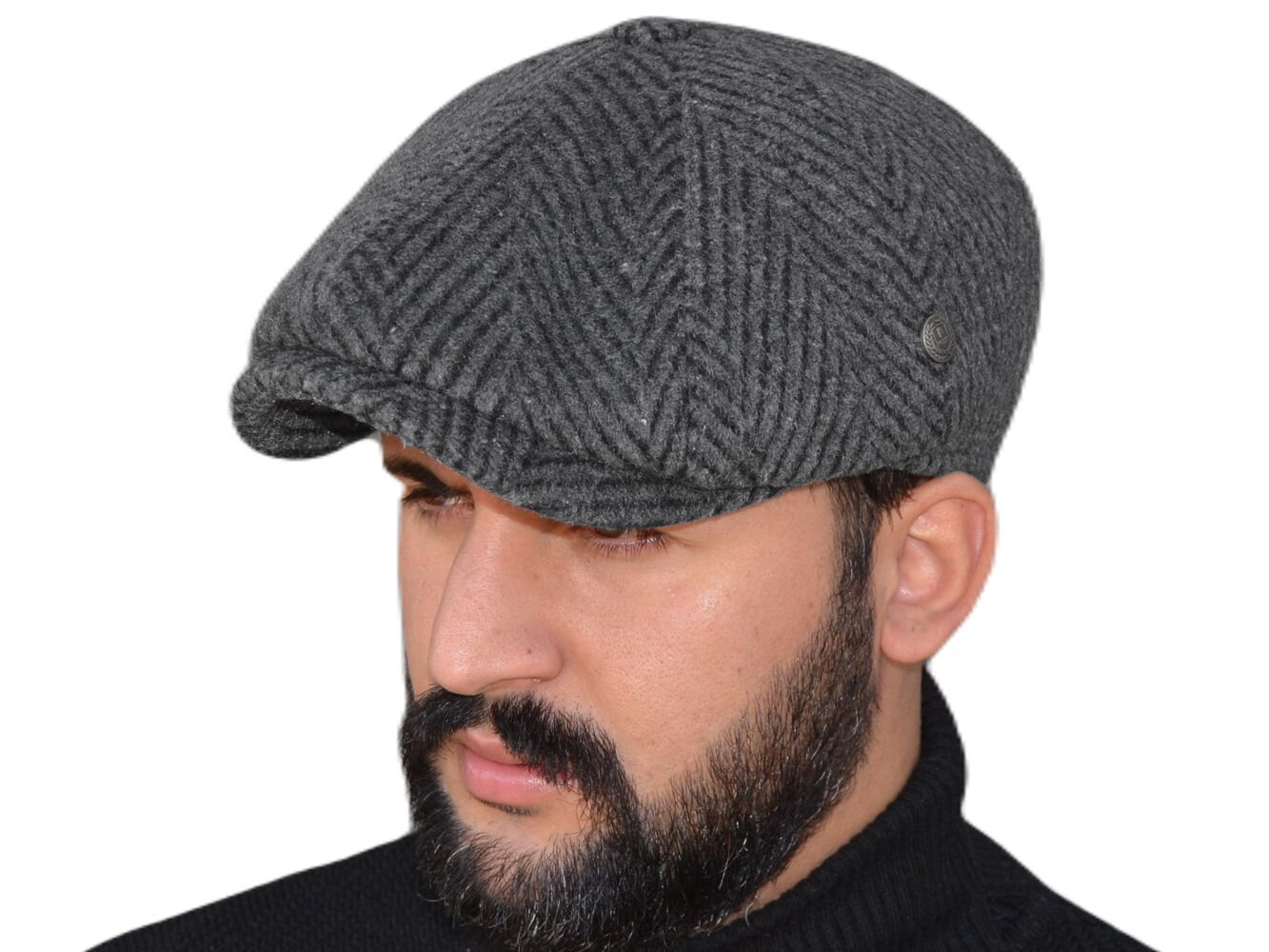 Pozze%20Balıksırtı%20Kaşmir%20Peaky%20Blinders%20İngiliz%20Kasket%20Şapka