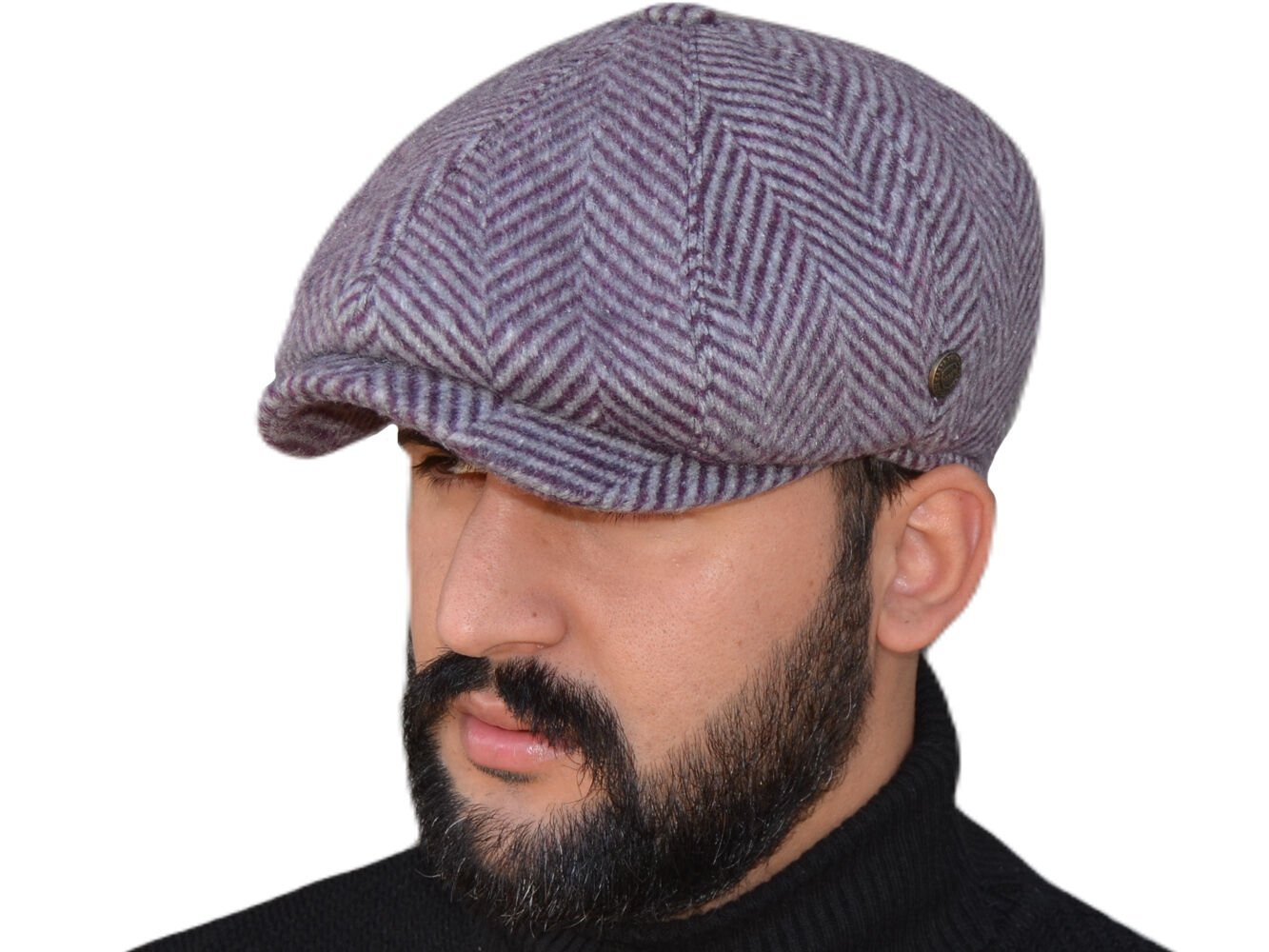 Pozze%20Kerem%20Peaky%20Blinders%20İngiliz%20Erkek%20Kışlık%20Kasket%20Şapka