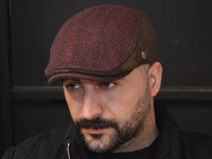 Erkek Kışlık Spor Kasket Modelleri Yün Kumaş