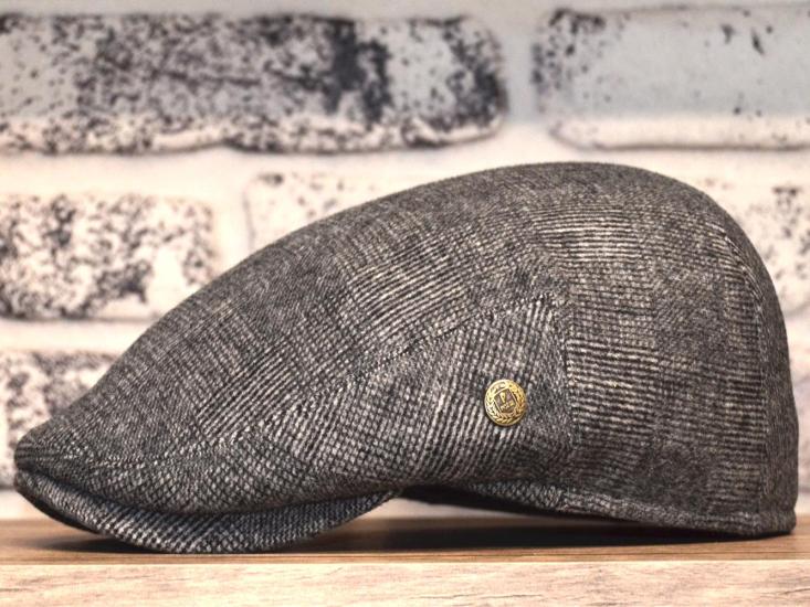 Pozze Kışlık Yünlü Erkek London Kasket Şapka