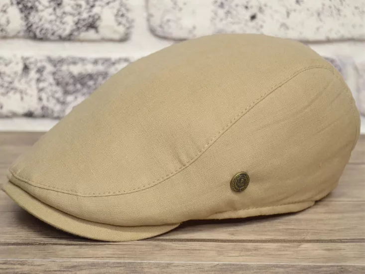 İTALYAN KETEN YAZLIK ERKEK SPOR KASKET ŞAPKA