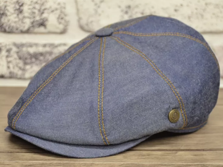 Pozze Kot Desen Pamuk İngiliz Kasket