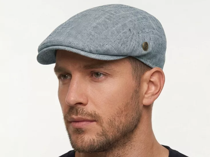 Pozze Yazlık Erkek London Kasket Şapka