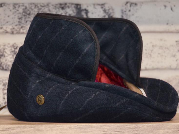 Kışlık Kaşmir Yün Kulaklı London Kasket Erkek Şapk