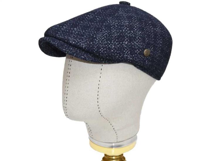 Kışlık Ekoseli İngiliz Kasket