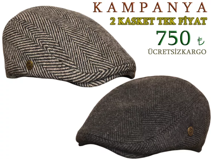 Kerem Kışlık Spor Kasket Kampanyalı