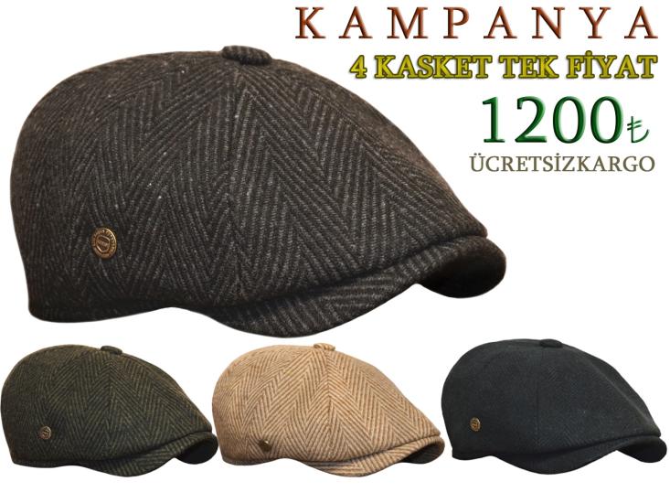 4 Adet İngiliz Peaky Blinders Şapka Tek Fiyat